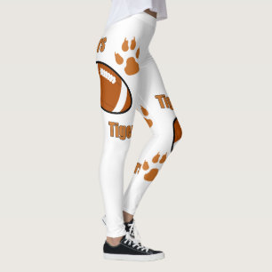 Leggings Football Tiger Avec Empreintes de pattes De N'Impo