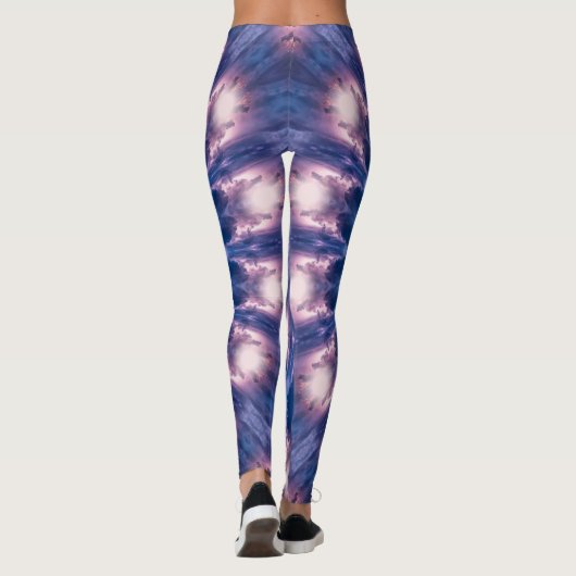 Leggings Force pourpre (Dos)