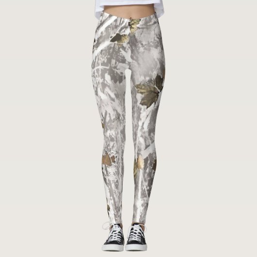 Leggings Forest Camo Pattern (Devant)