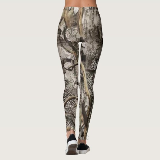 Leggings Forest Camo Pattern (Dos)