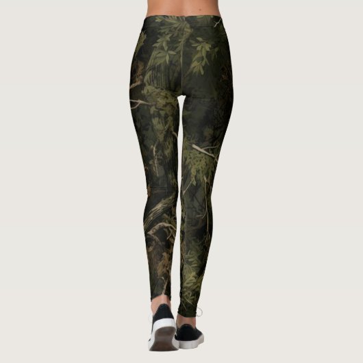 Leggings Forest Camo Pattern (Dos)