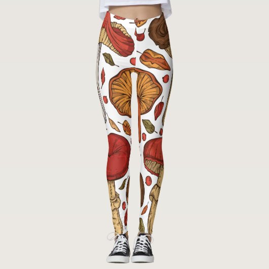 Leggings Forest Edibles : Vintage Wild Collection. (Devant)