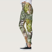 Leggings Forêt abstraite colorée (Gauche)