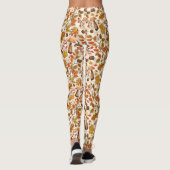 Leggings Forêt automnale sur blanc (Dos)