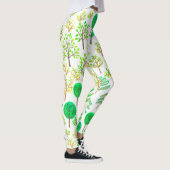 Leggings Forêt d'aquarelle en style doodé (Droite)