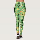 Leggings Forêt d'automne : Beauté naturelle incomparable (Dos)