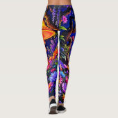 Leggings Forêt de champignons enchantée (Dos)