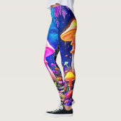 Leggings Forêt de champignons enchantée (Gauche)