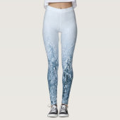 Leggings Forêt d'épinette de hêtre recouverte de neige dans (Devant)