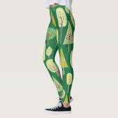 Leggings Forêt d'été : Conception inspirée par la nature (Gauche)