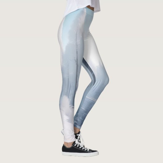 Leggings forêt hivernale (Droite)