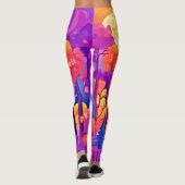 Leggings Forêt Lune Vibrante (Dos)