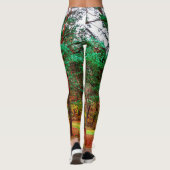 Leggings Forêt mixte d'automne (Dos)