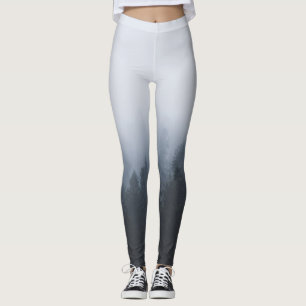 Leggings Forêt mystérieuse dans le brouillard