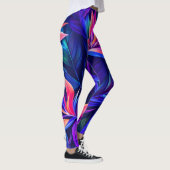 Leggings Forêt tropicale de minuit (Droite)