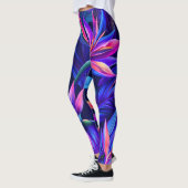 Leggings Forêt tropicale de minuit (Gauche)