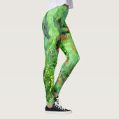 LEGGINGS FORÊT TROPICALE TROPICALE VERT CLAIR (Droite)