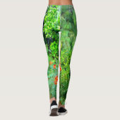 LEGGINGS FORÊT TROPICALE TROPICALE VERT CLAIR (Dos)