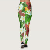 Leggings Forêt tropicale vibrante (Dos)