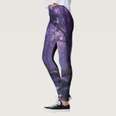 Leggings Forêt Twilight enchantée : Un voyage mystique (Gauche)