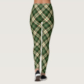 Leggings Forêt verte Madras Plaid (Dos)
