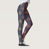 Leggings Formes 3D iridescentes en mutation | Futuristi Sea (Droite)