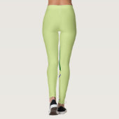 Leggings formes abstraites art (Dos)