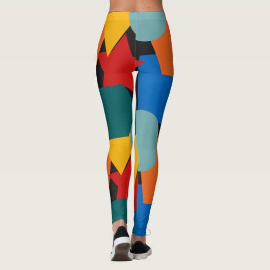 Leggings Formes Bauhaus (Dos)
