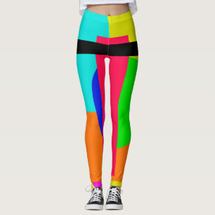 Leggings Formes colorées
