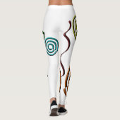 Leggings Formes colorées (Dos)