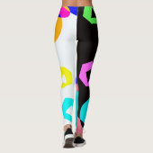 Leggings Formes colorées (Dos)