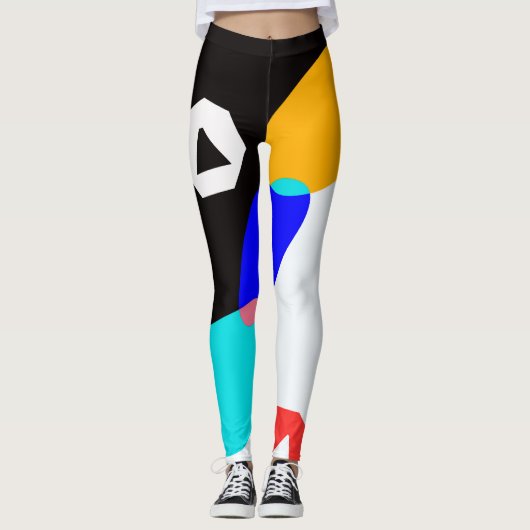 Leggings Formes colorées (Devant)