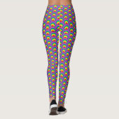 Leggings Formes colorées Abstraites (Dos)