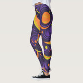 Leggings Formes de torsion (Gauche)