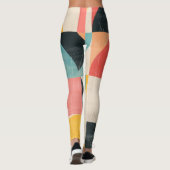 Leggings Formes demi-cercle avec textures (Dos)