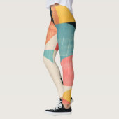 Leggings Formes demi-cercle avec textures (Gauche)