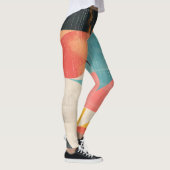 Leggings Formes demi-cercle avec textures (Droite)