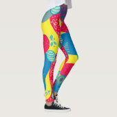 Leggings Formes et formes créatives Art Abstrait original (Droite)