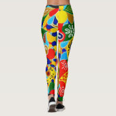 Leggings Formes et formes remarquables Art Abstrait origina (Dos)