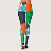 Leggings Formes et formes simples Abstraites (Dos)