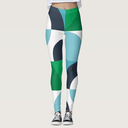 Leggings Formes et formes simples Abstraites (Devant)