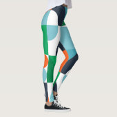 Leggings Formes et formes simples Abstraites (Droite)