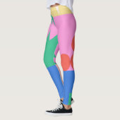 Leggings Formes Géométriques Abstraites (Gauche)