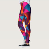 Leggings Formes géométriques abstraites (Gauche)