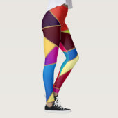 Leggings Formes géométriques colorées (Droite)