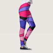 Leggings formes géométriques modernes Abstraites triangles (Droite)