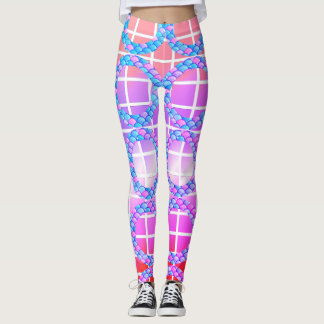 Leggings Formes géométriques peau de poisson Poisson de lég