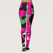 Leggings Formes modernes Abstraites (Dos)