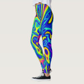 Leggings Formes Motifs d'art design (Gauche)