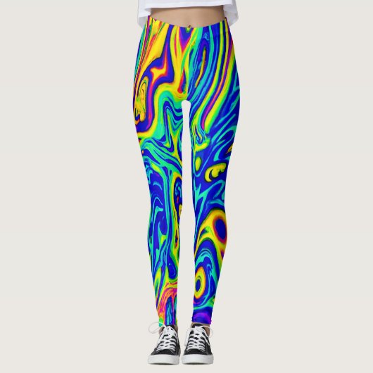Leggings Formes Motifs d'art design (Devant)